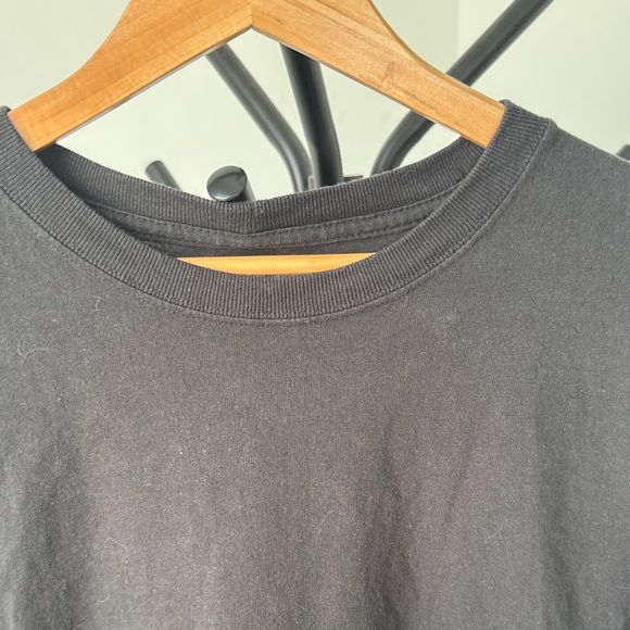 CARHARTT Men's Black Long Sleeve | Large-Tall | Arm Logo - Picture 4 of 7